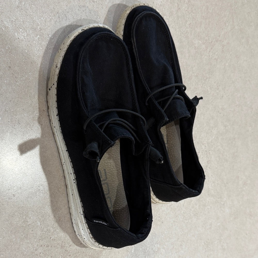 Hey Dude Black Women's Loafers